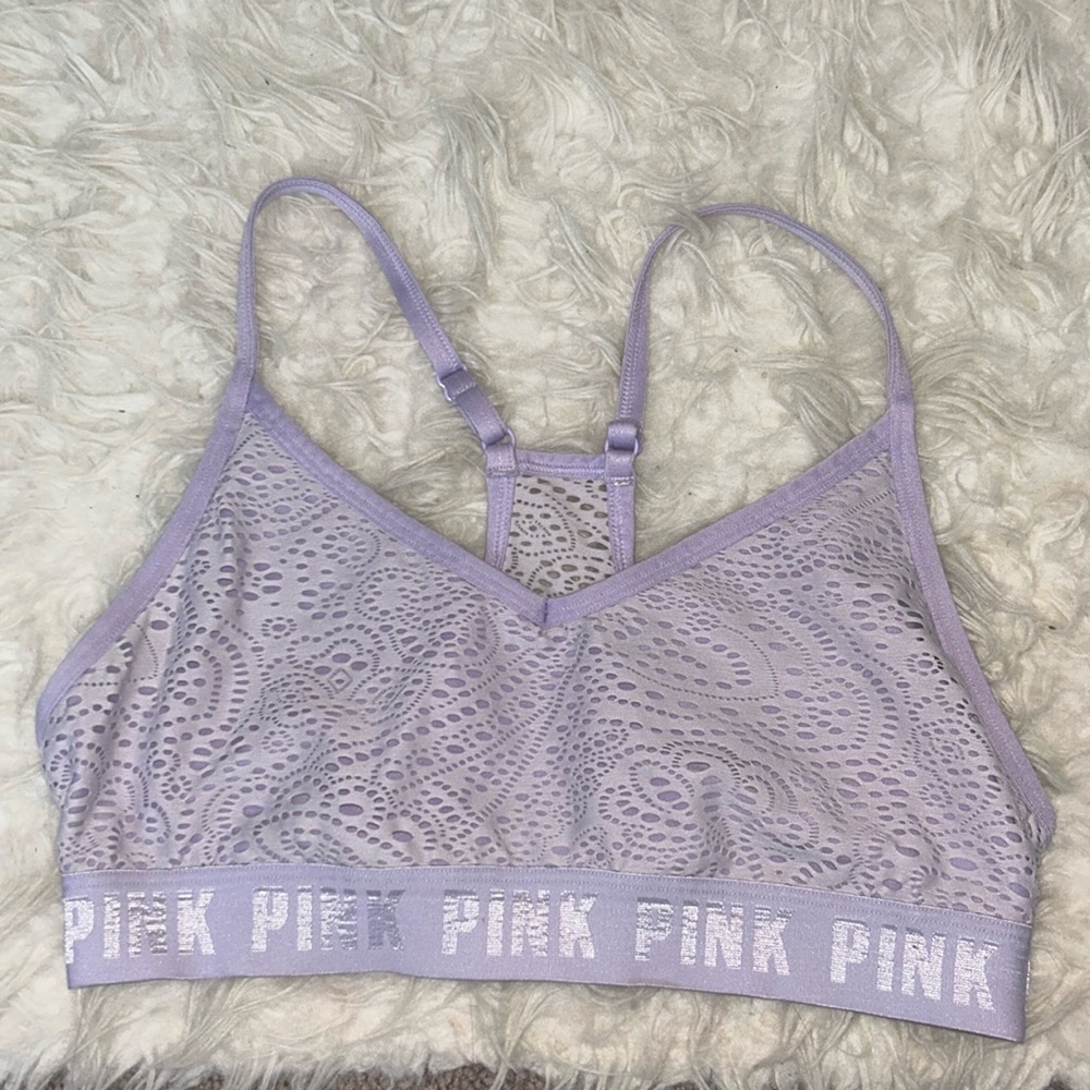 Lavender PINK sports bra 💜
